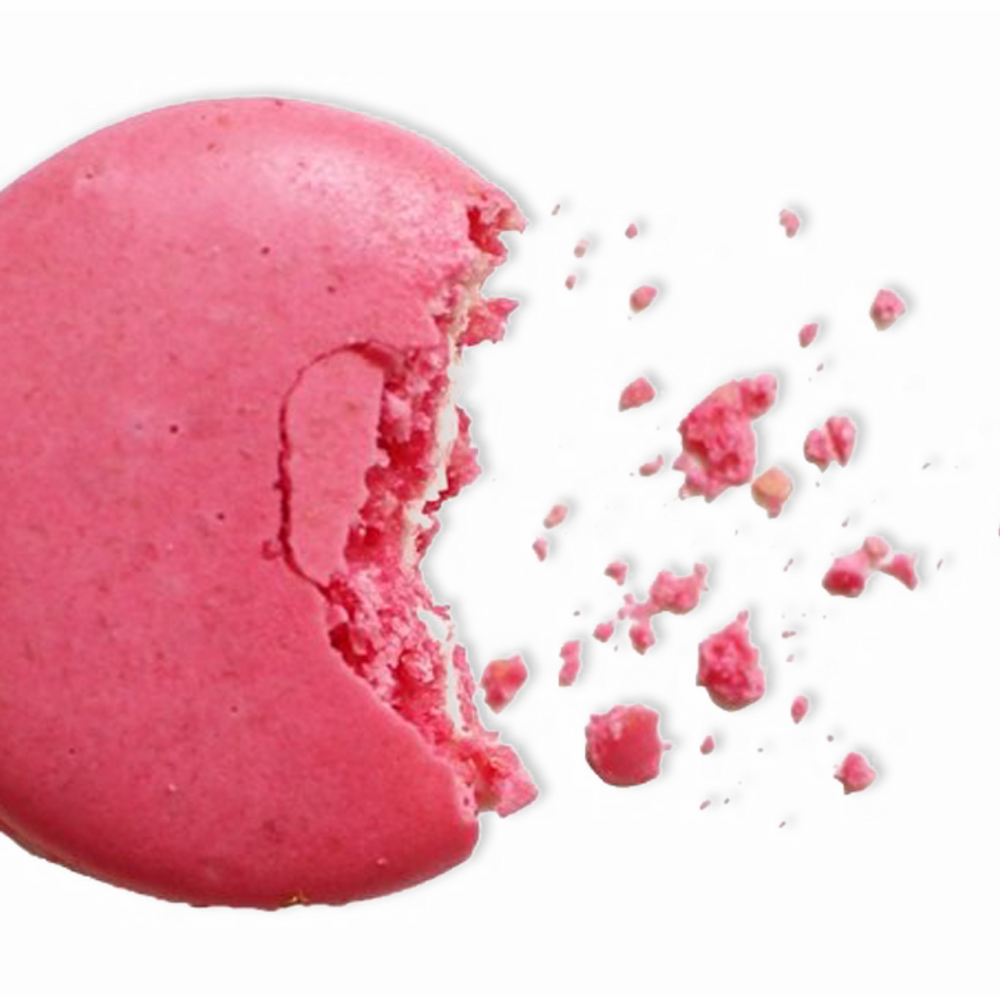 Pink macaron